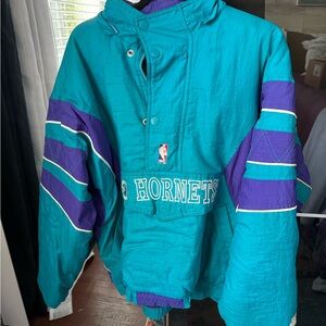 Vintage Charlotte Hornets Ski Jacket